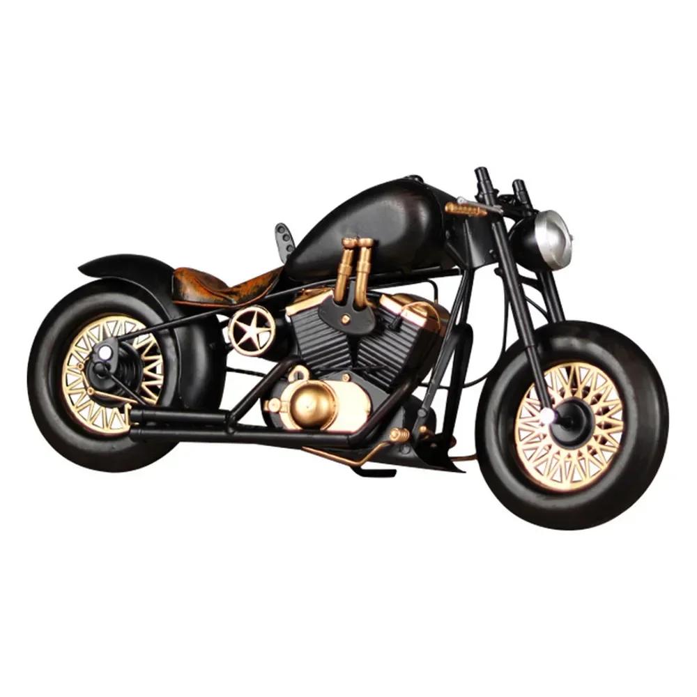Handmade Vintage Harley Motorcycle Model For Home Decor Decoration Desk Accessories Living Room чорний
Handmade Vintage Harley Motorcycle Model For Home Decor Decoration Desk Accessories Living Room чорний