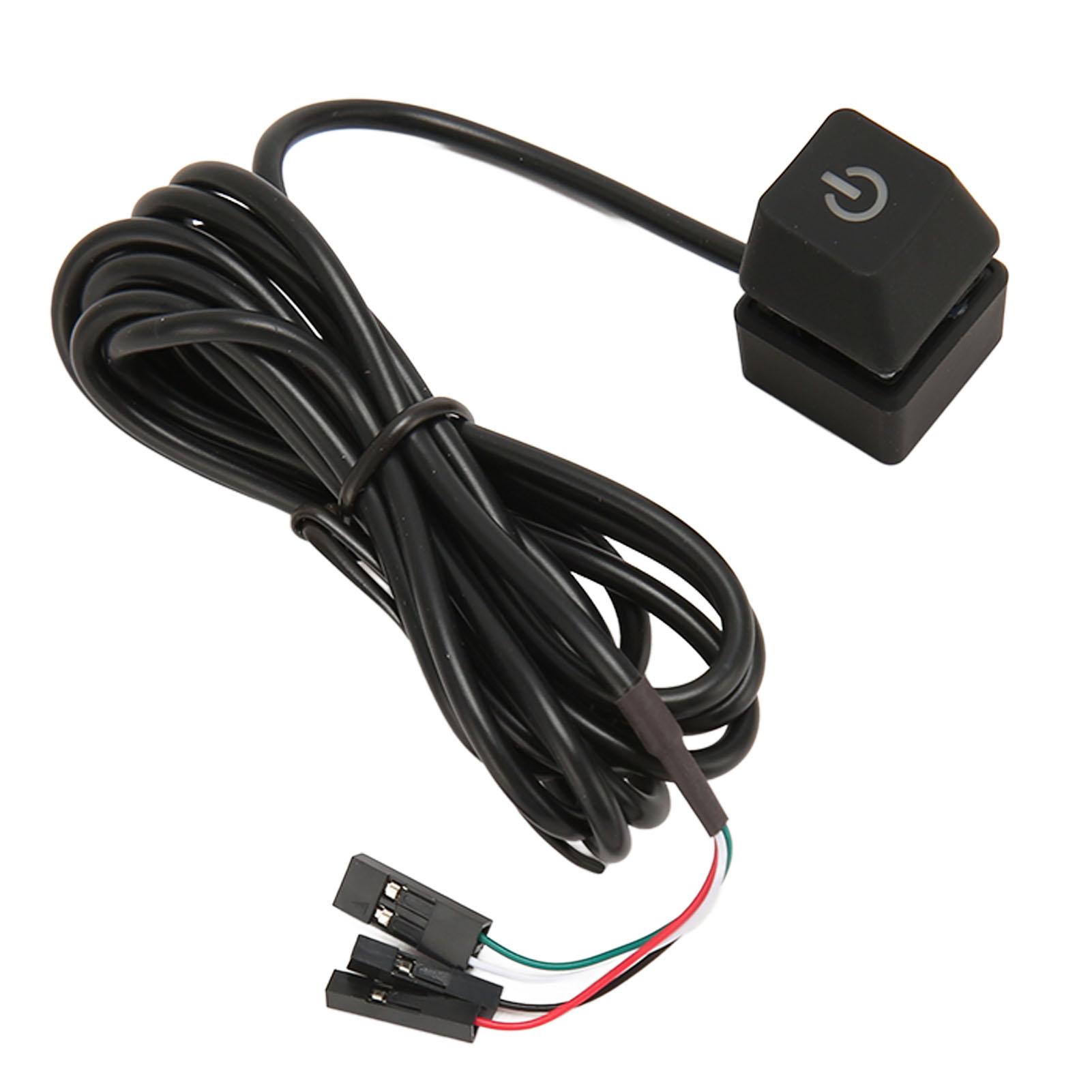 Удлинитель кнопки питания ПК Внешняя гибкость Выключатель питания ПК Адаптер управления блоком питания Кабель 1.65meter/5.4ft