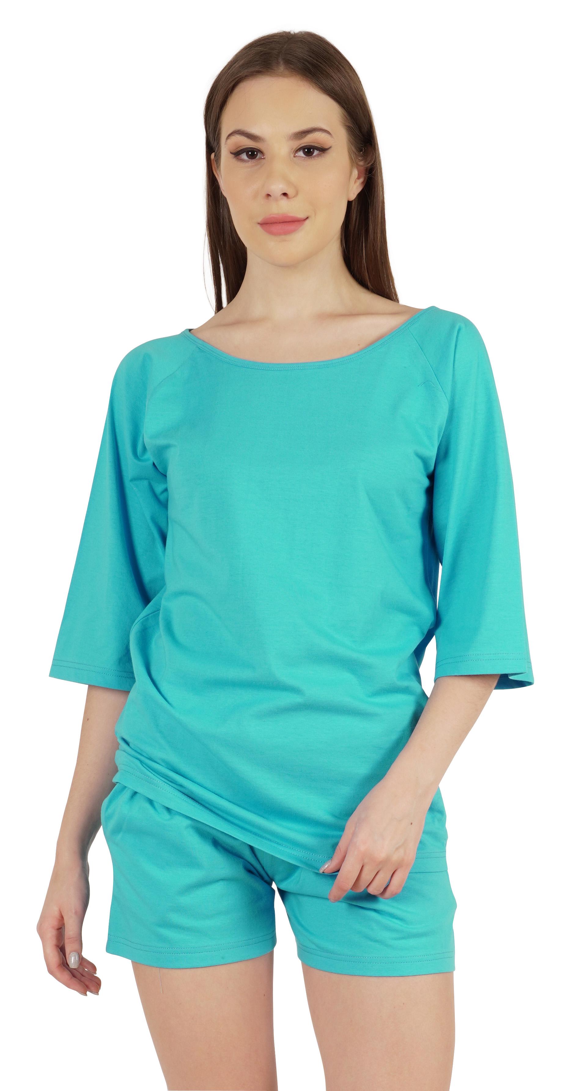 Inkmeso Solid Nightwear Set For Women s Boat Neck Top And Short Sleepwear 2 Pc XX-Large бірюзовий колір синій
Inkmeso Solid Nightwear Set For Women s Boat Neck Top And Short Sleepwear 2 Pc XX-Large бірюзовий колір синій