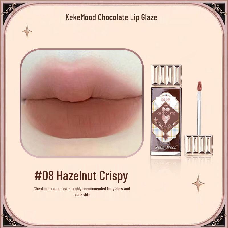Kekemood Матовая вельветовая помада Chocolate Cloud
Kekemood Матовая вельветовая помада Chocolate Cloud
