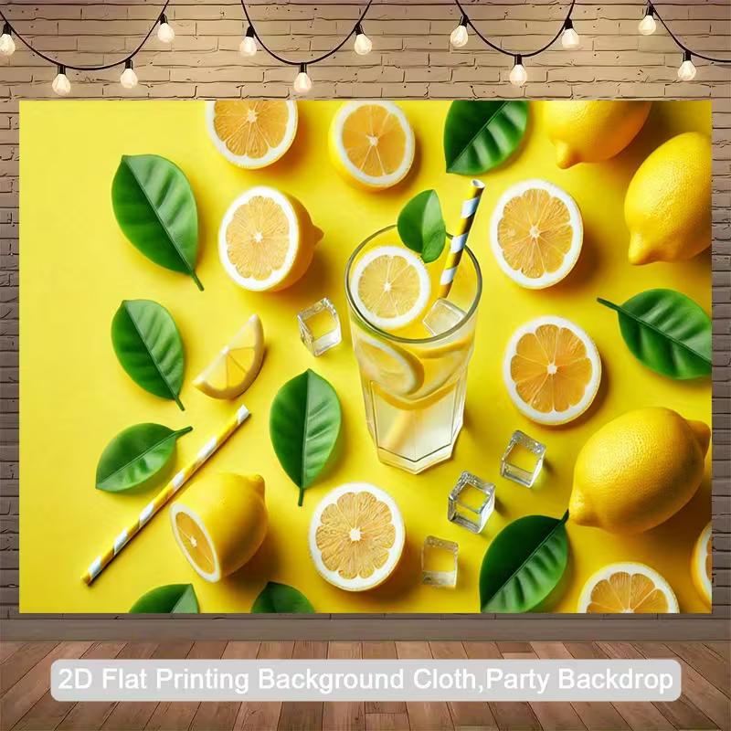 2D Lemon Theme Photography Backdrop Summer Party Background Cloth 47.2x31.5inch/120*80cm
2D Lemon Theme Photography Backdrop Summer Party Background Cloth 47.2x31.5inch/120*80cm