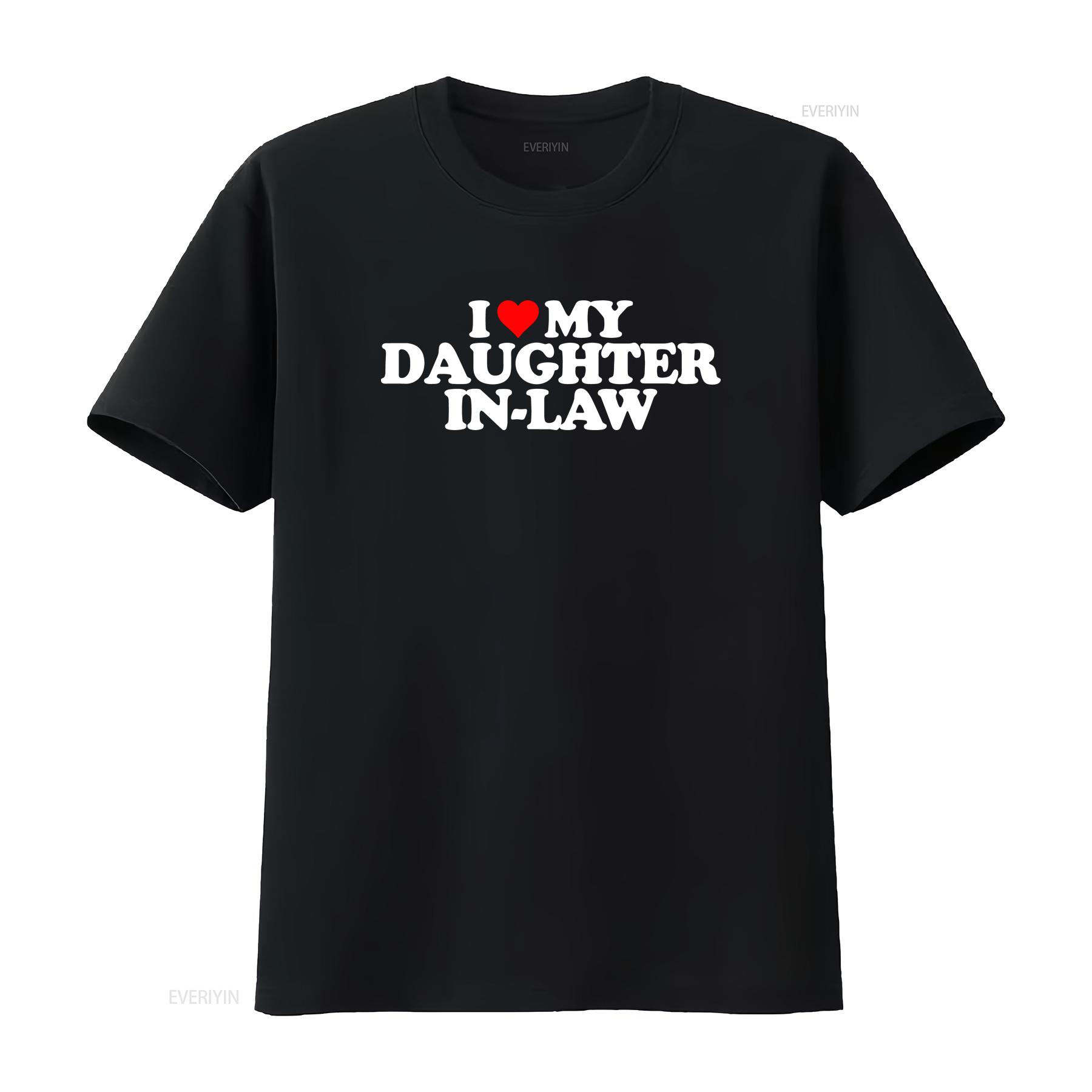 I Love Heart My Daughter in Law T Shirt Black vintage Washed Casual Slightly Breathable fashion streetwear Soft Unisex 4XL
I Love Heart My Daughter in Law T Shirt Black vintage Washed Casual Slightly Breathable fashion streetwear Soft Unisex 4XL