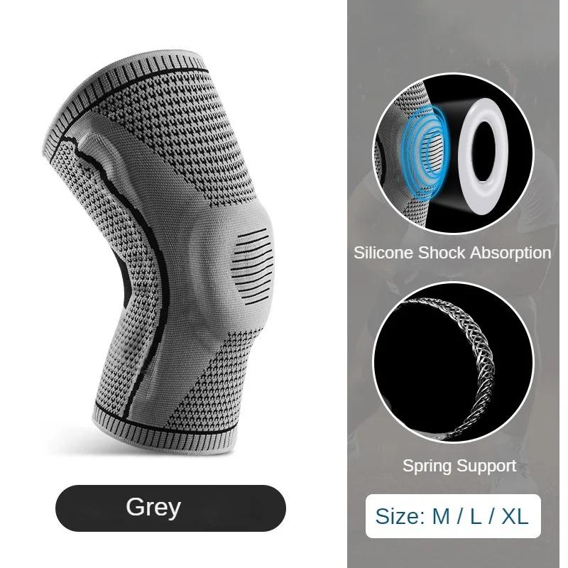 Knee Brace Patella Medial Support Strong Gentlemeniscus Silicone Compression Protection Fitness Knee Pads Jogging Basketb Practical Use XL сірий
Knee Brace Patella Medial Support Strong Gentlemeniscus Silicone Compression Protection Fitness Knee Pads Jogging Basketb Practical Use XL сірий