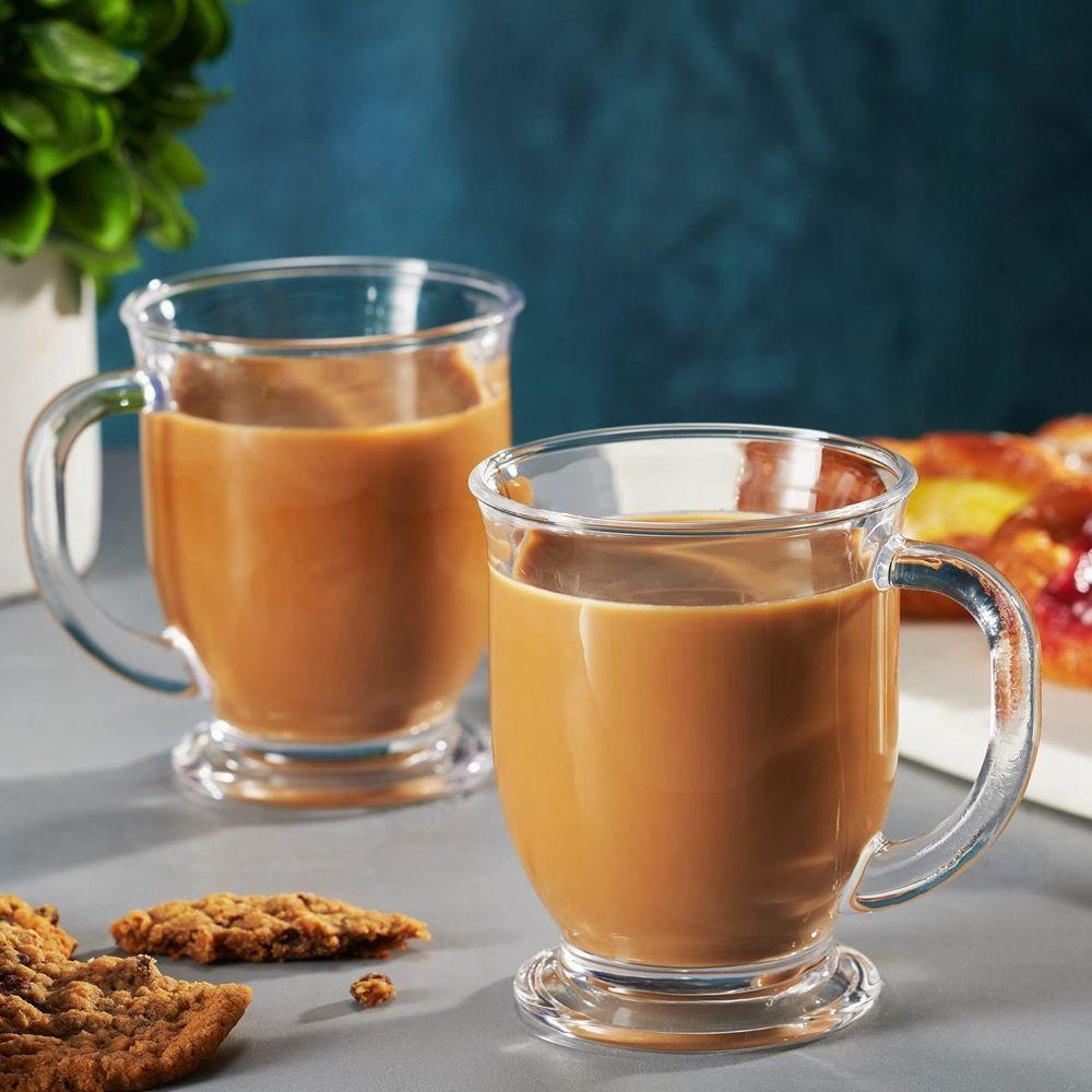 Kitchen for Hot Beverages Breakfast for Juice Milk Coffee Mug Dinking Glasses Glass Cup Drinkware 450ml
Kitchen for Hot Beverages Breakfast for Juice Milk Coffee Mug Dinking Glasses Glass Cup Drinkware 450ml