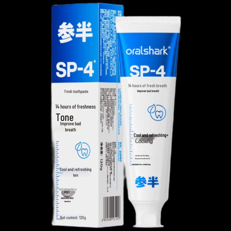 Oralshark Amino Acid Fresh Toothpaste 120g
Oralshark Amino Acid Fresh Toothpaste 120g