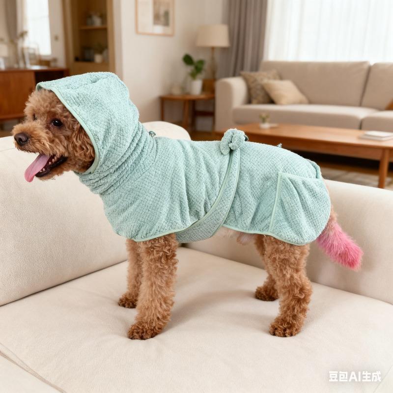 Pet bathrobe strong absorbent dog bathrobe soft thermal bathrobe absorbent quick drying bath dog nightgown clothes L 2.5-5.5kg армія зелений колір
Pet bathrobe strong absorbent dog bathrobe soft thermal bathrobe absorbent quick drying bath dog nightgown clothes L 2.5-5.5kg армія зелений колір