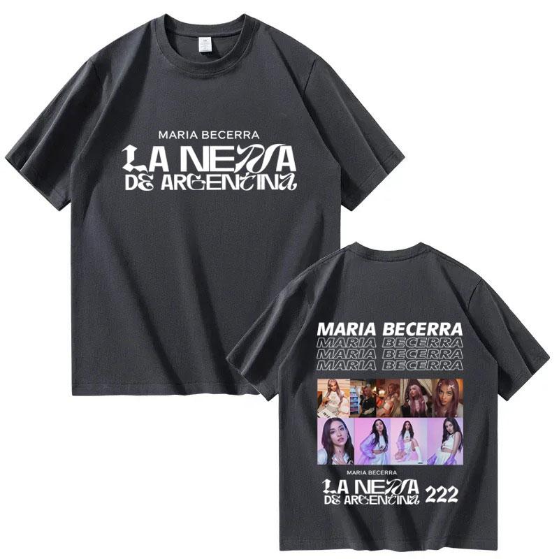 Singer Maria Becerra La Nena Harajuku Doublesided Printed Unisexs and Womens 2026 Summer Printed Tshirt S
Singer Maria Becerra La Nena Harajuku Doublesided Printed Unisexs and Womens 2026 Summer Printed Tshirt S