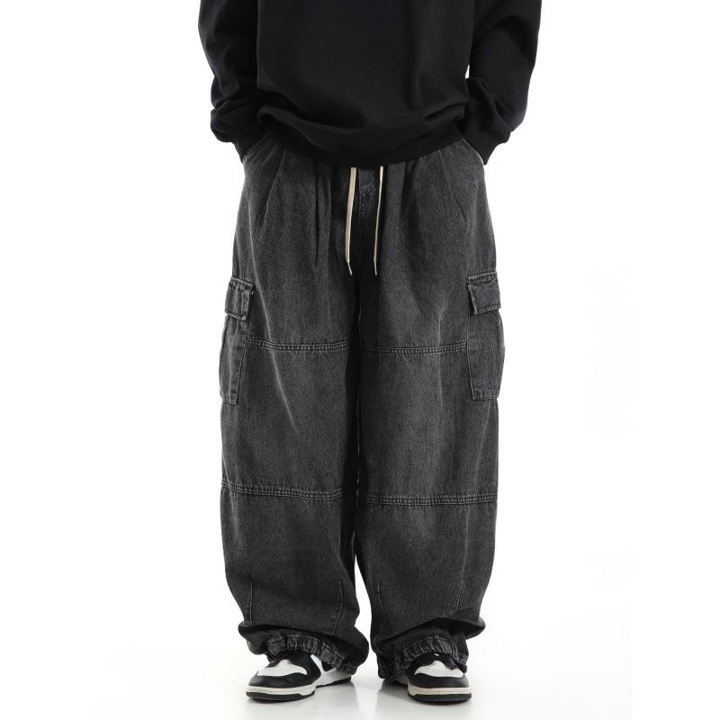 Black Baggy Cargo Jeans Trousers Men Casual Wide Leg Jogging Pants Oversize Vintage Straight Loose Work Jeans Pants Soft S
Black Baggy Cargo Jeans Trousers Men Casual Wide Leg Jogging Pants Oversize Vintage Straight Loose Work Jeans Pants Soft S