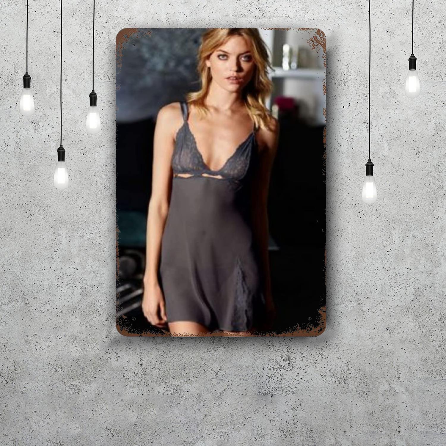 Martha Hunt Retro Vintage Tin Sign Poster Decorative Plaque Metal Plate Wall Decor 20x30cm(7.8x11.8inch)
Martha Hunt Retro Vintage Tin Sign Poster Decorative Plaque Metal Plate Wall Decor 20x30cm(7.8x11.8inch)