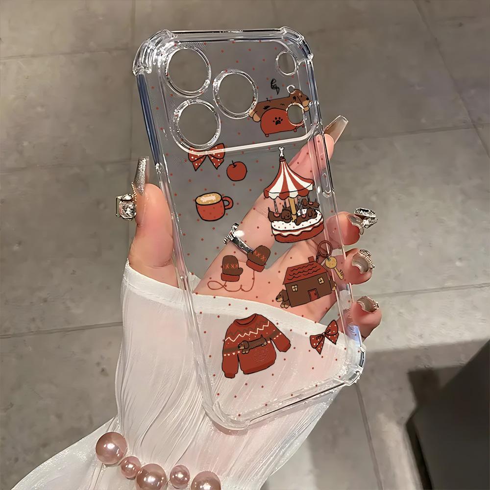 Shockproof Transparent Phone Case For iPhone 17 Air 16 15 14 13 12 11 Pro Max Plus Mini Winter Set Bumper Painted Cases Cover Silicon&iPhone Air
Shockproof Transparent Phone Case For iPhone 17 Air 16 15 14 13 12 11 Pro Max Plus Mini Winter Set Bumper Painted Cases Cover Silicon&iPhone Air