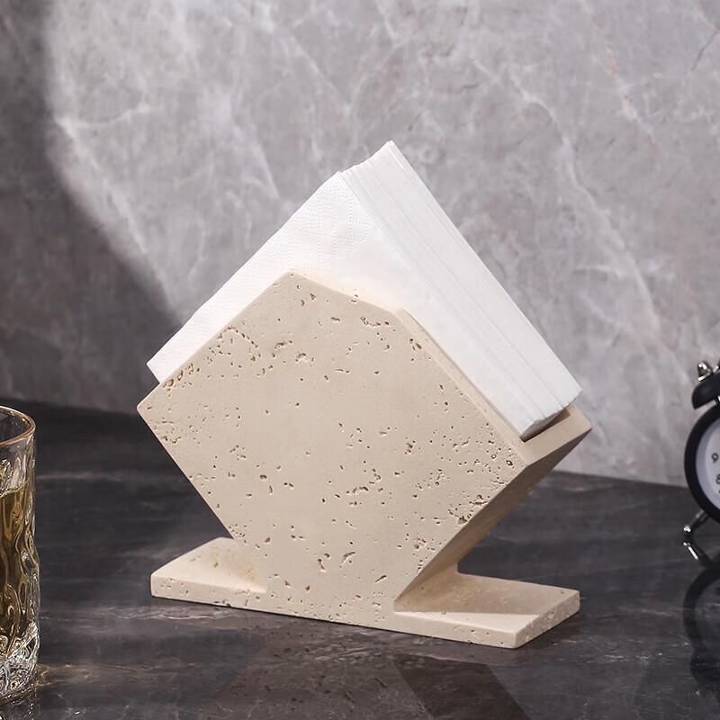 Natural Travertine Tabletop Paper Towel Holder
Natural Travertine Tabletop Paper Towel Holder