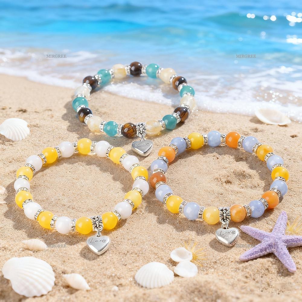 3pcs Love Pendant Natural Stone Bracelet, Energy Healing/Meditation/Yoga Multi Layer Beaded Jewelry,Excellent Gift for Explorers
3pcs Love Pendant Natural Stone Bracelet, Energy Healing/Meditation/Yoga Multi Layer Beaded Jewelry,Excellent Gift for Explorers