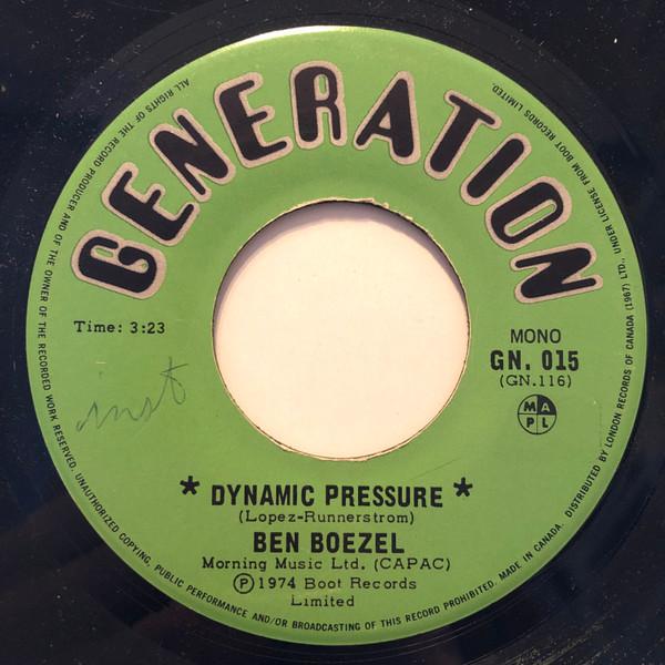 7-дюймовая пластинка BEN BOEZEL Dynamic Pressure GN015 Generation Reco 1974 Канада Регги Ска Даб Б/у
7-дюймовая пластинка BEN BOEZEL Dynamic Pressure GN015 Generation Reco 1974 Канада Регги Ска Даб Б/у