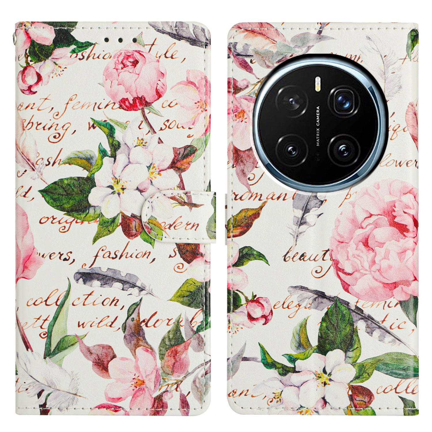 For Honor Magic7 Pro 5G Wallet Phone Case PU Leather Flip Cover with Stand Card Holder Painted Design Green Leaves Flowers
For Honor Magic7 Pro 5G Wallet Phone Case PU Leather Flip Cover with Stand Card Holder Painted Design Green Leaves Flowers