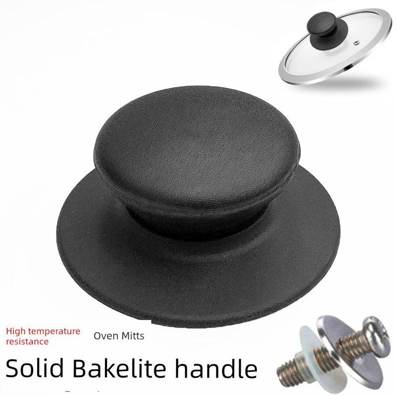 Mitts Cook Pan Lid Knob Handle Neutral Pot Cover Top Cap Handle Pan Cover Button Bakelite Pot Cover Head Glass Cover Stainless Steel Cover Accessories Three packs
Mitts Cook Pan Lid Knob Handle Neutral Pot Cover Top Cap Handle Pan Cover Button Bakelite Pot Cover Head Glass Cover Stainless Steel Cover Accessories Three packs