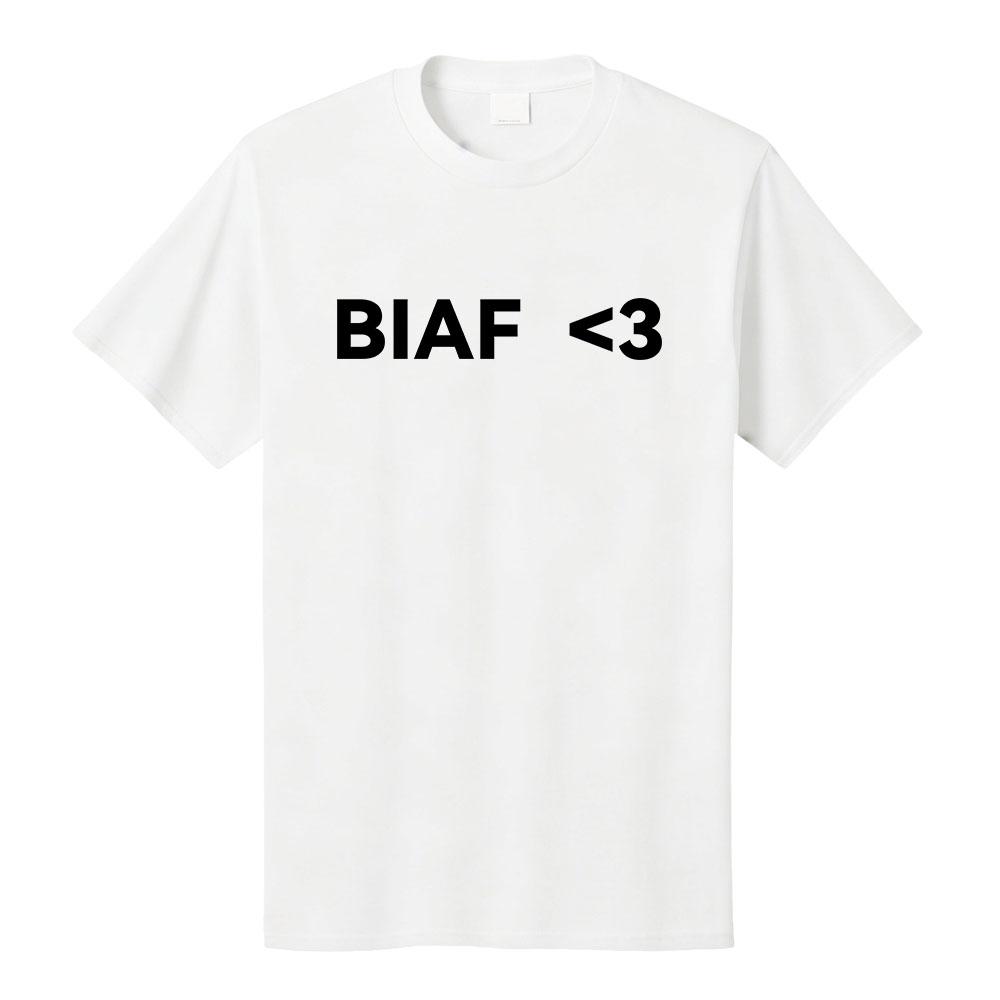 Young Miko BIAF 3 Single T-shirt Summer Cotton Women Men Tshirts Short Sleeve Fashion O-neck Tee Unisex Streetwear Graphic Tops XS белый
Young Miko BIAF 3 Single T-shirt Summer Cotton Women Men Tshirts Short Sleeve Fashion O-neck Tee Unisex Streetwear Graphic Tops XS белый