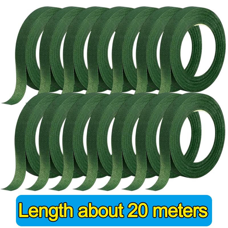 Wholesale Green Bouquet Floral Tapes Self-adhesive Stamen Wrapping Paper Tape DIY Flowers Decor for Florist Wedding Party Props 1Roll
Wholesale Green Bouquet Floral Tapes Self-adhesive Stamen Wrapping Paper Tape DIY Flowers Decor for Florist Wedding Party Props 1Roll