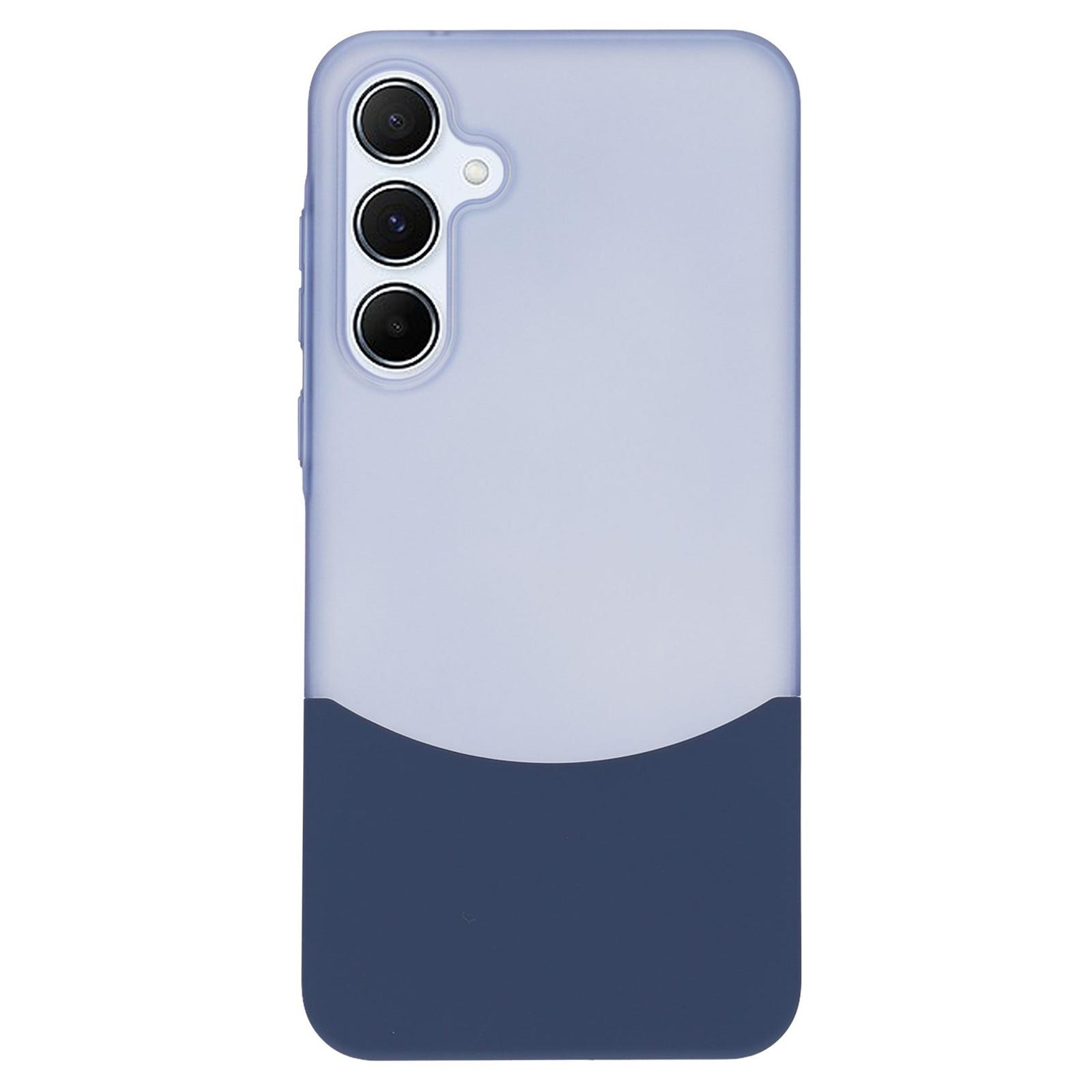 Чохол для Samsung Galaxy A55 5G Двоколірне з єднання Матовий ПК Чохол для телефону Великий виріз для камери Transparent Blue+Sapphire
Чохол для Samsung Galaxy A55 5G Двоколірне з єднання Матовий ПК Чохол для телефону Великий виріз для камери Transparent Blue+Sapphire