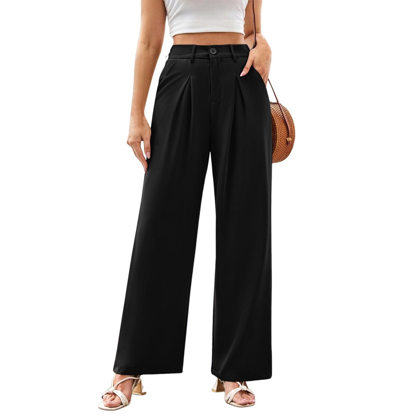 Women s Work Commuting Business Temperament Loose Casual Formal Suit Pants XXL чорний
Women s Work Commuting Business Temperament Loose Casual Formal Suit Pants XXL чорний