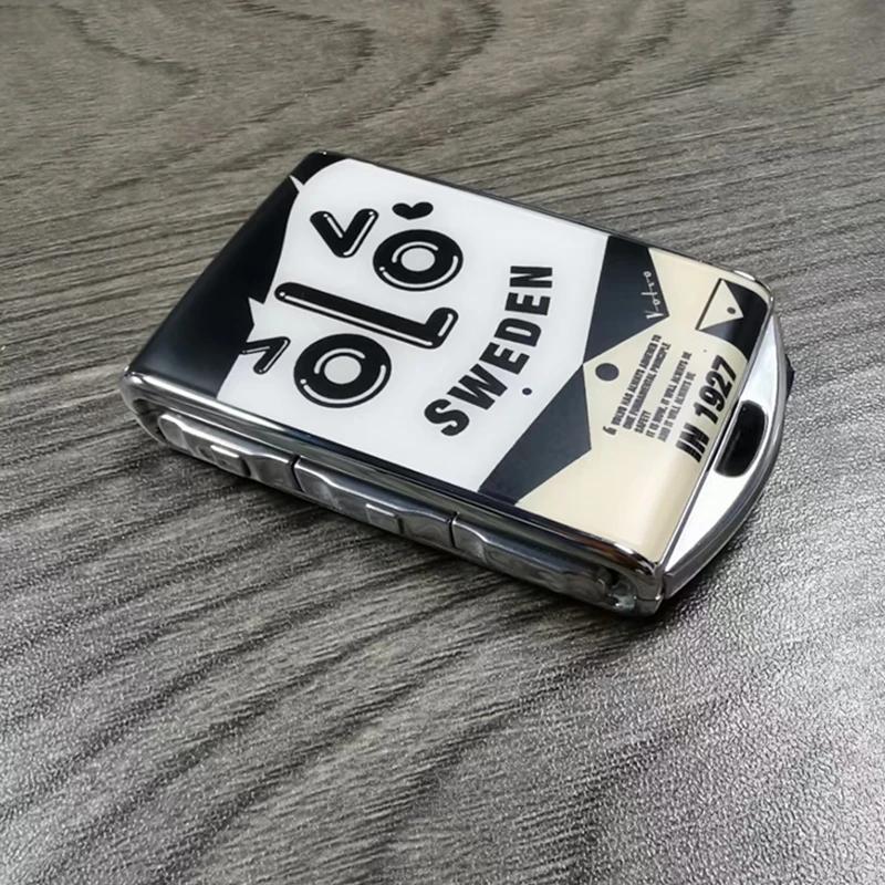 1pc Premium Zinc Alloy & Genuine Leather Key Case Cover for Volvo S90 S60 XC60 XC40 V90 Models Protective Key Accessories
1pc Premium Zinc Alloy & Genuine Leather Key Case Cover for Volvo S90 S60 XC60 XC40 V90 Models Protective Key Accessories