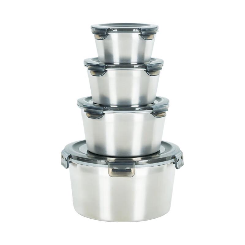 Baifuni 316 Stainless Steel Food Storage Container Set
Baifuni 316 Stainless Steel Food Storage Container Set