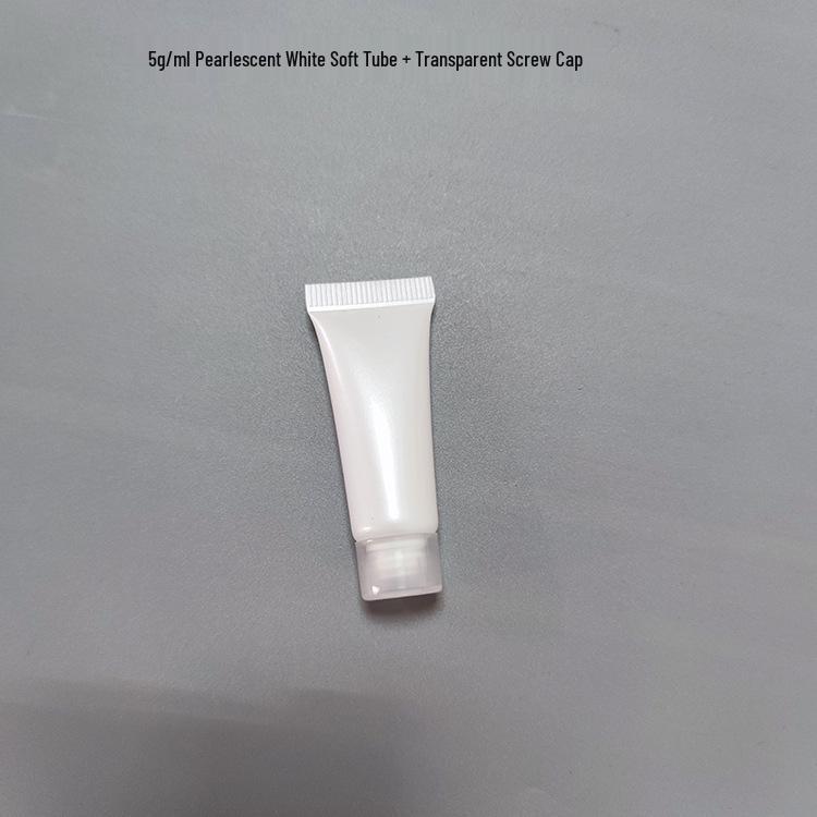 5ml Pearlescent White PE Plastic Squeeze Tube for Skincare Cosmetics
5ml Pearlescent White PE Plastic Squeeze Tube for Skincare Cosmetics