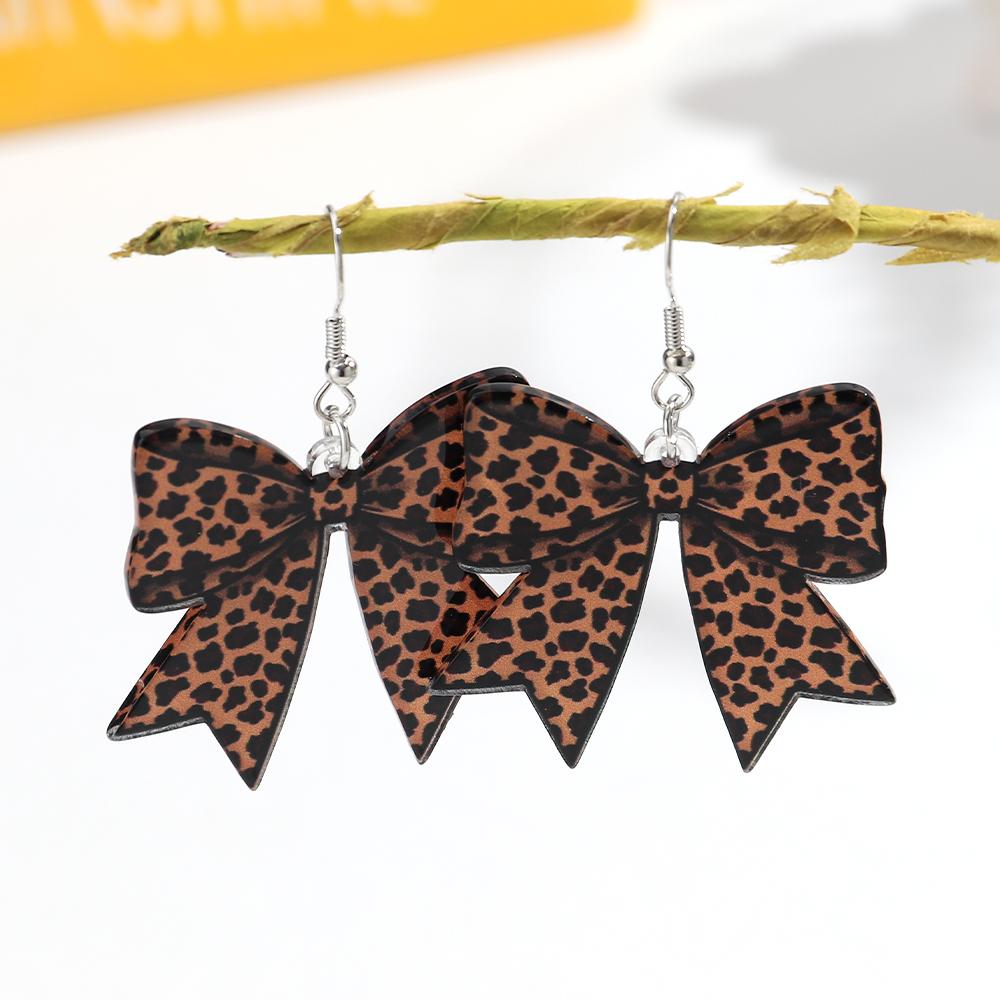 Fashion 2D Colorful Balloon Bow Acrylic Pendant Earring for Women Vintage Leopard Bowknot Drop Earrings New Trendy Jewelry Gift леопардовий
Fashion 2D Colorful Balloon Bow Acrylic Pendant Earring for Women Vintage Leopard Bowknot Drop Earrings New Trendy Jewelry Gift леопардовий