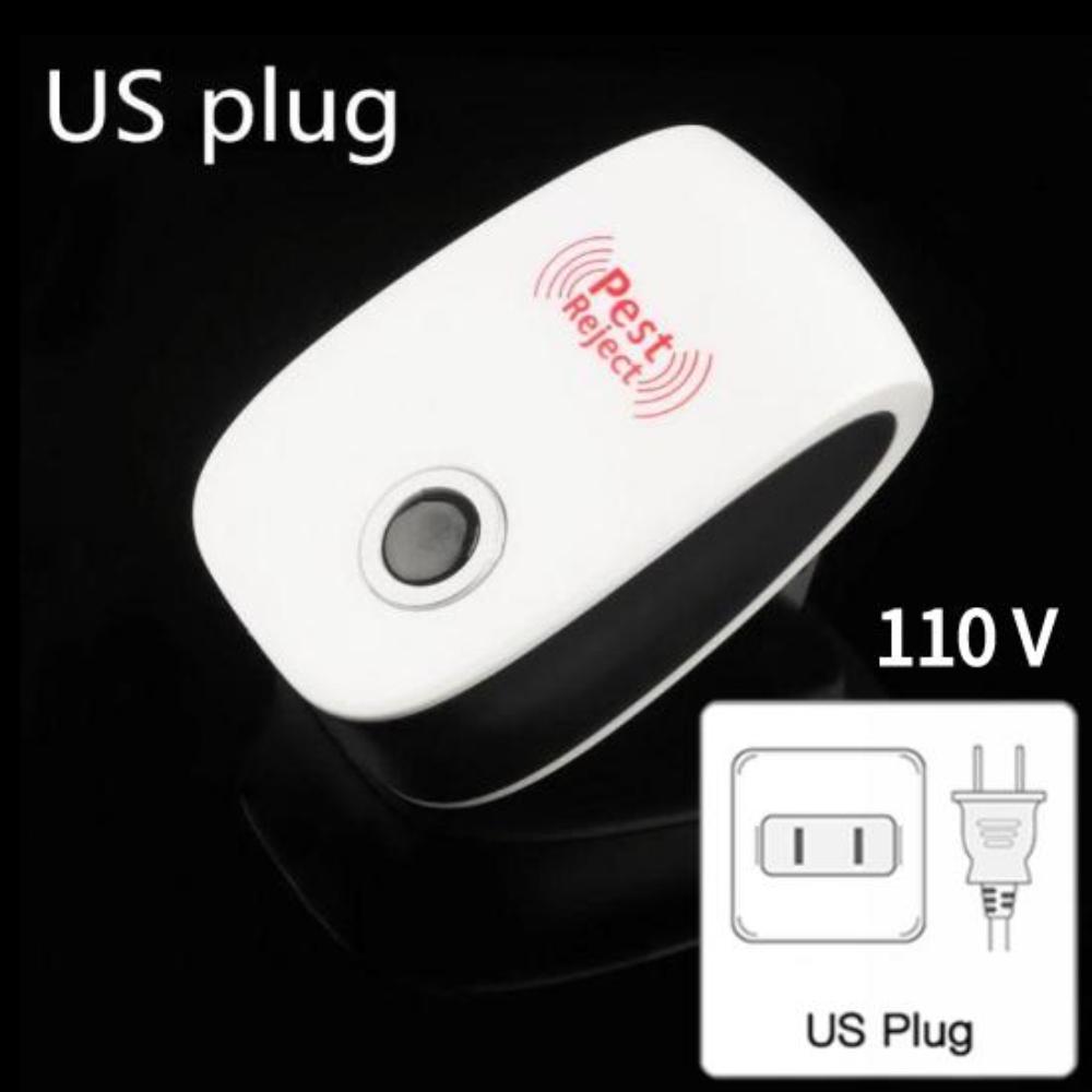 Мебельные принадлежности Электронный отпугиватель вредителей Reject Control Уничтожитель мышей, грызунов, тараканов, насекомых Ультразвуковой отпугиватель US Plug белый
Мебельные принадлежности Электронный отпугиватель вредителей Reject Control Уничтожитель мышей, грызунов, тараканов, насекомых Ультразвуковой отпугиватель US Plug белый