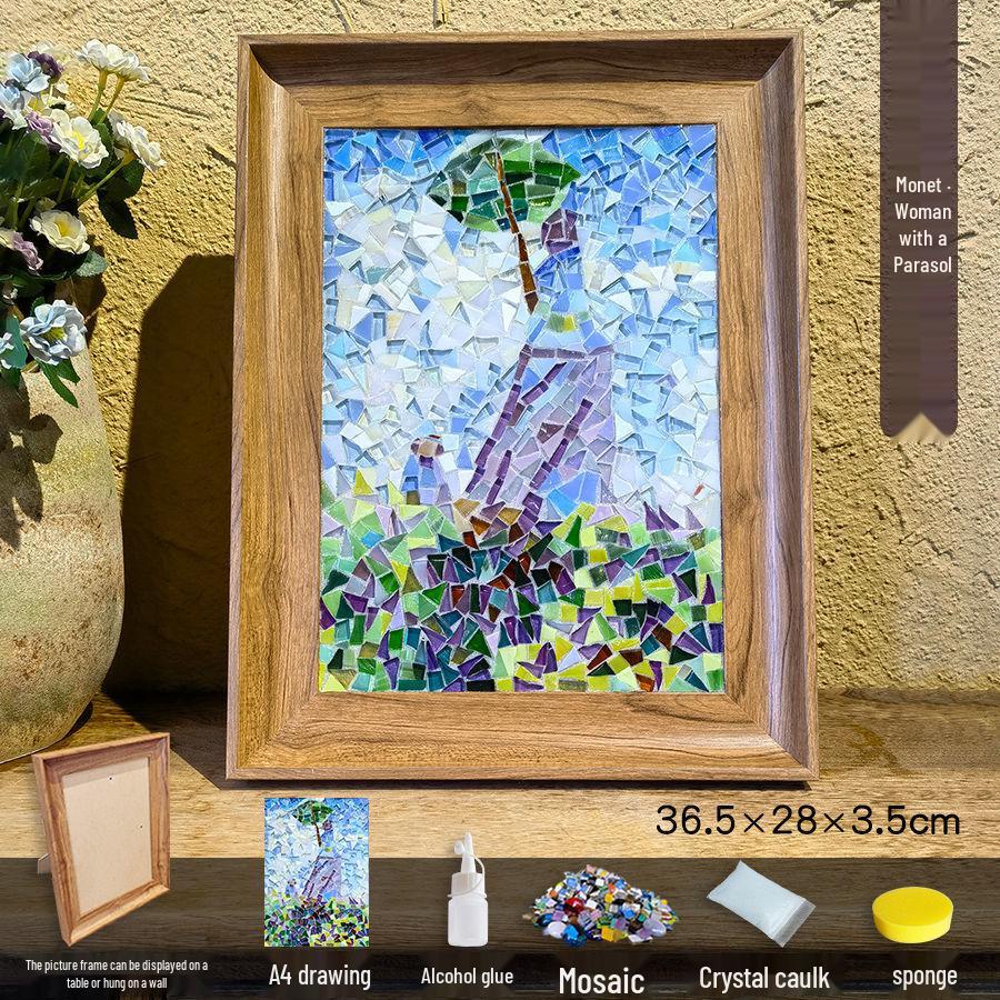 Набор для мозаики ручной работы: Всемирно известные картины с подвесными рамками формата А4
Набор для мозаики ручной работы: Всемирно известные картины с подвесными рамками формата А4