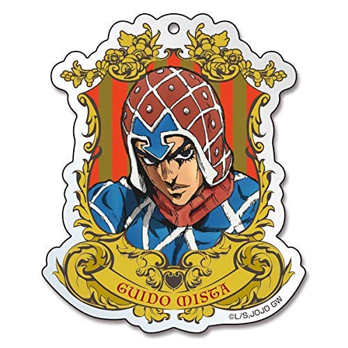 Аниме Невероятные приключения ДжоДжо : Акриловый брелок с эмблемой «Золотого ветра» (4) Гвидо Миста
Аниме Невероятные приключения ДжоДжо : Акриловый брелок с эмблемой «Золотого ветра» (4) Гвидо Миста