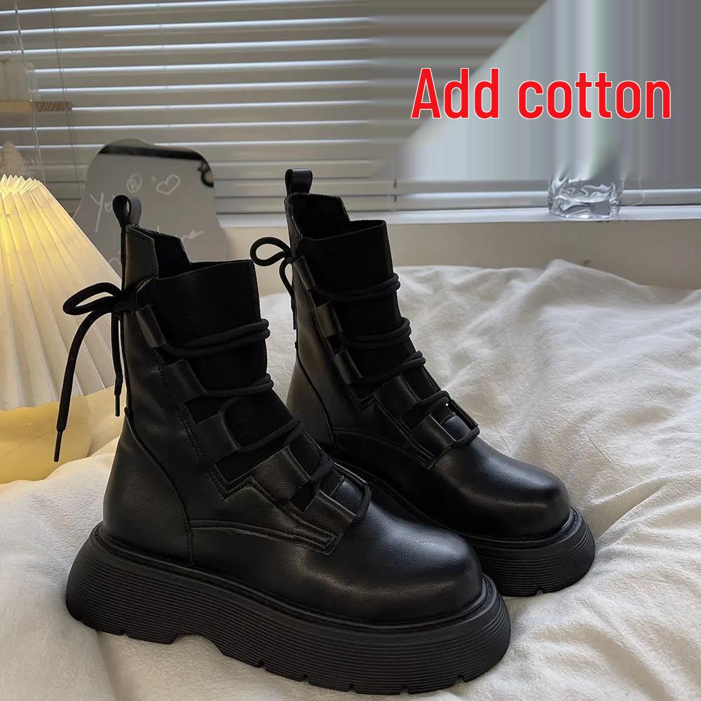 Женские белые ботинки Мартин в британском стиле 2023 года: Тонкие, на толстой подошве, увеличивающие рост, универсальные короткие ботинки на шнуровке 37
Женские белые ботинки Мартин в британском стиле 2023 года: Тонкие, на толстой подошве, увеличивающие рост, универсальные короткие ботинки на шнуровке 37