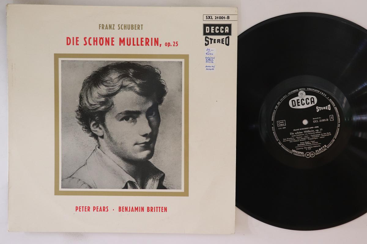 LP Record PETER PEARS, BENJAMIN BRITTEN - Schubert Die Schone Mullerin, Op. 2 SXL21001 DECCA Germany Classical Used
LP Record PETER PEARS, BENJAMIN BRITTEN - Schubert Die Schone Mullerin, Op. 2 SXL21001 DECCA Germany Classical Used