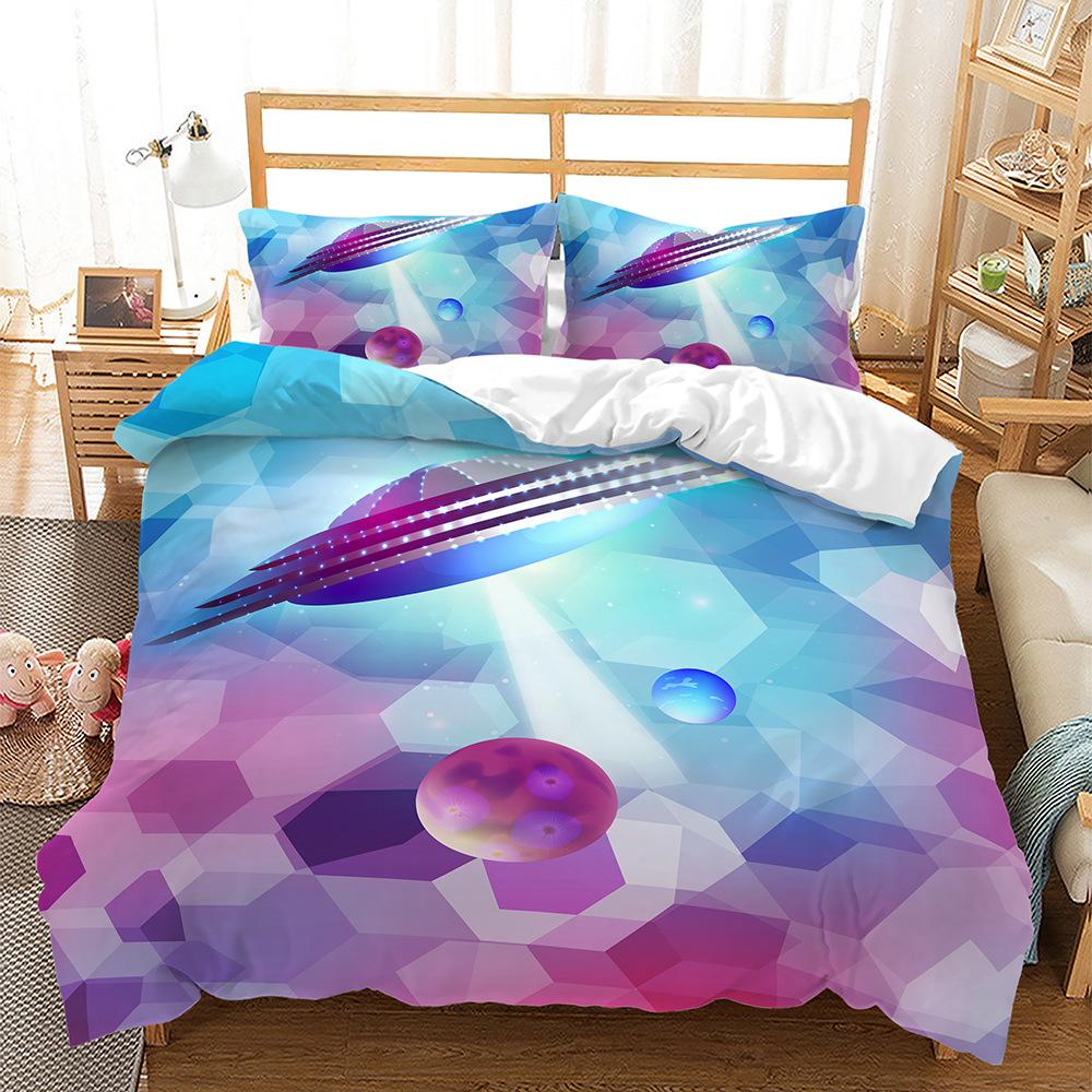 Scenic Aurora Planet Travel Series 3D Quilt Set Three-Piece Digital Kit 135 * 200 (two-piece set) 90g
Scenic Aurora Planet Travel Series 3D Quilt Set Three-Piece Digital Kit 135 * 200 (two-piece set) 90g