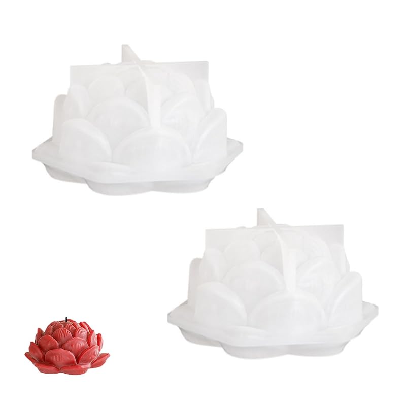 candle mold lotus silicone mold lotus candle mold set of 2 beautiful lotus three-dimensional Easy to release from mold flexible durability
candle mold lotus silicone mold lotus candle mold set of 2 beautiful lotus three-dimensional Easy to release from mold flexible durability