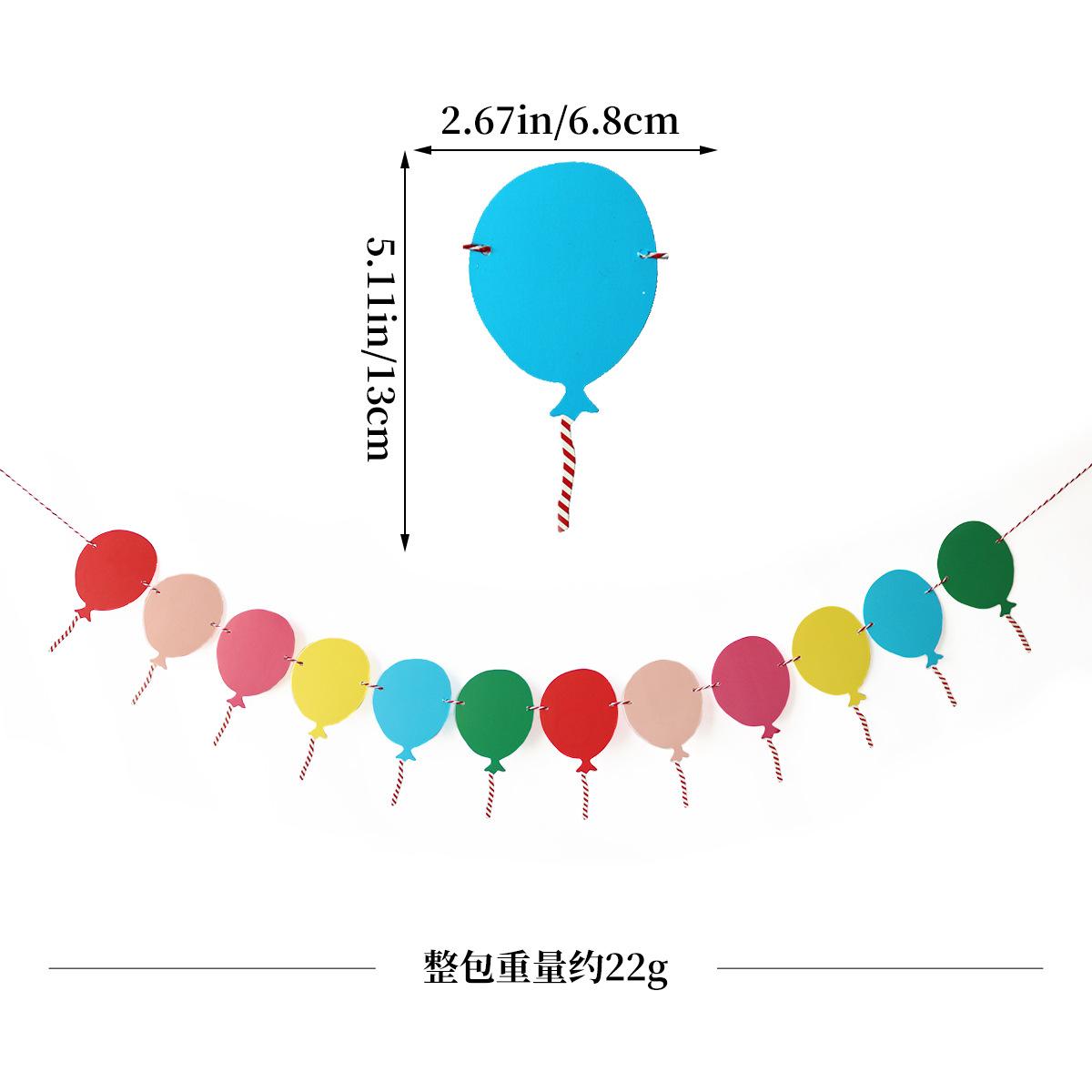 Children S Birthday Party Party Decoration Hot Air Balloon Modeling Flag Colorful Balloon Latte Banner Customization Birthday balloon latte
Children S Birthday Party Party Decoration Hot Air Balloon Modeling Flag Colorful Balloon Latte Banner Customization Birthday balloon latte