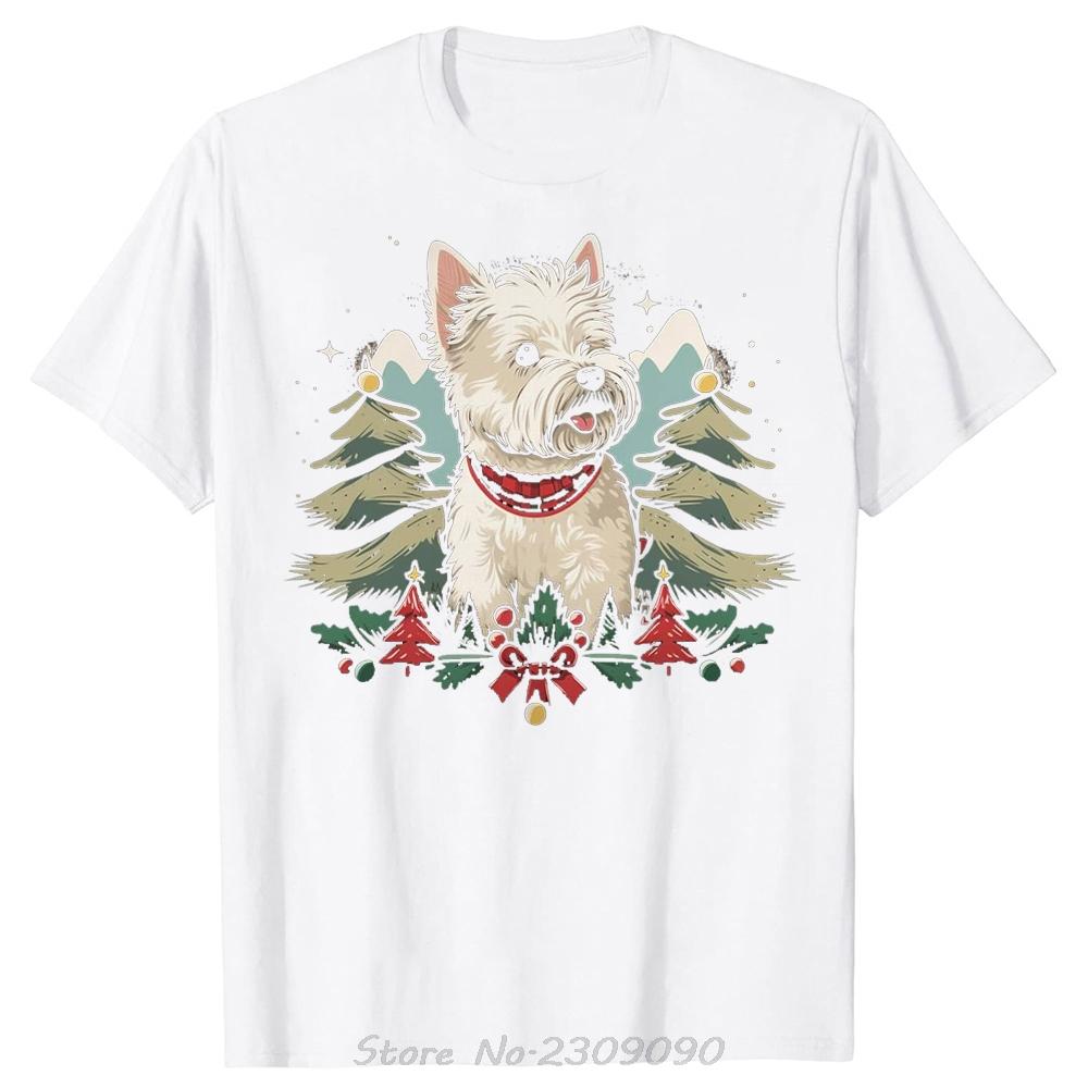 Xmas West Highland White Terrier Christmas Vintage Westie Dad TShirt Oneck Cotton Tshirt Summer Oversized T Shirt Men Clothing S
Xmas West Highland White Terrier Christmas Vintage Westie Dad TShirt Oneck Cotton Tshirt Summer Oversized T Shirt Men Clothing S