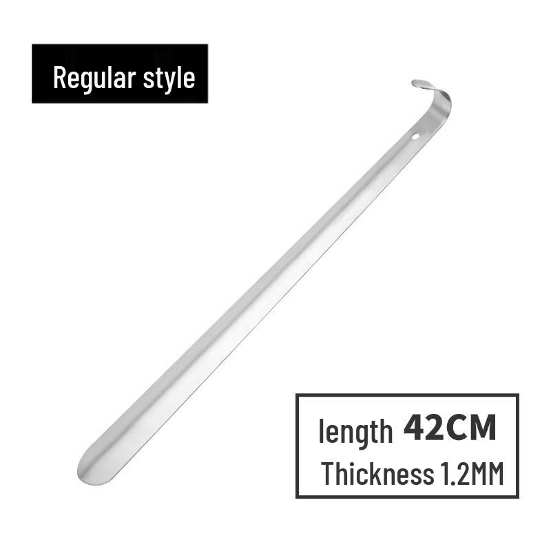 Нержавеющая сталь, длинная ручка, рожок для обуви - Компактный металлический подъемник и сниматель для обуви
Нержавеющая сталь, длинная ручка, рожок для обуви - Компактный металлический подъемник и сниматель для обуви