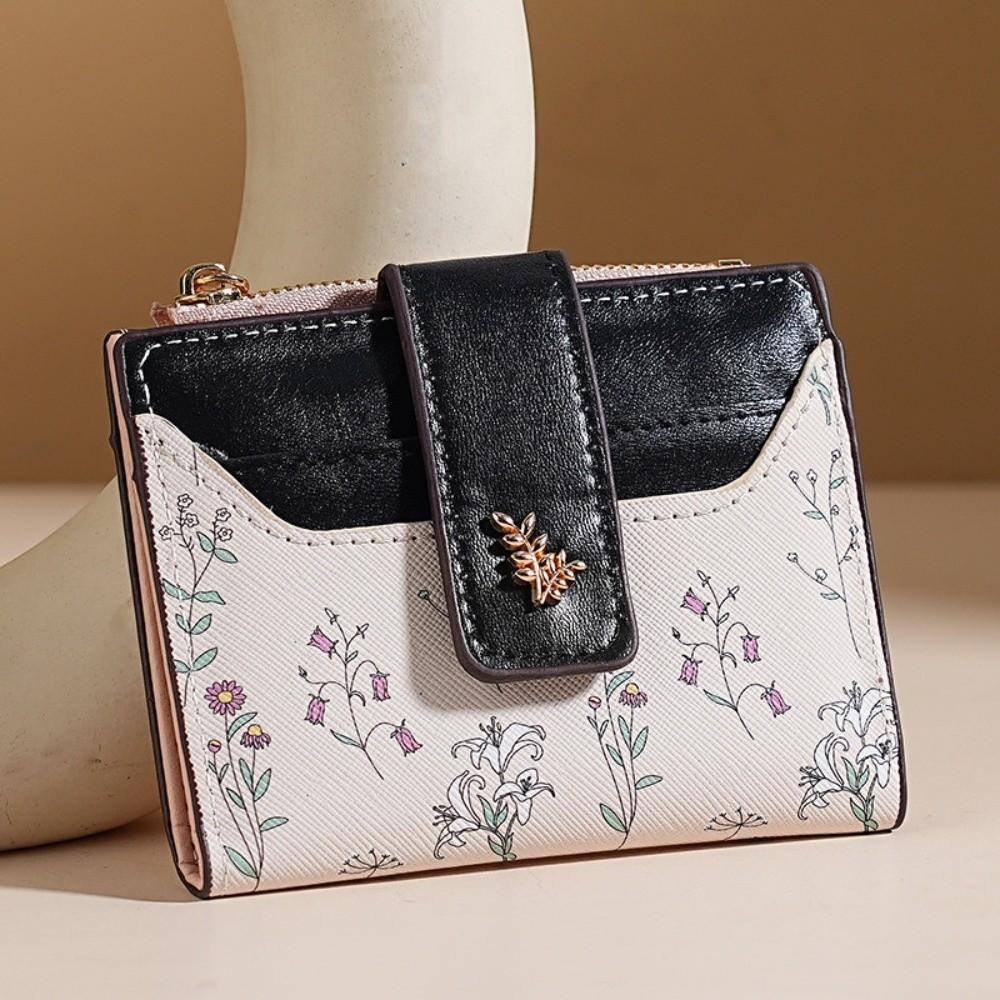 PU Leather Women Purse Multi-Cards Small Flowers Pattern Card Bag Wallet Hasp Closure Compact Short Cash Wallet For Ladies Girls чорний
PU Leather Women Purse Multi-Cards Small Flowers Pattern Card Bag Wallet Hasp Closure Compact Short Cash Wallet For Ladies Girls чорний