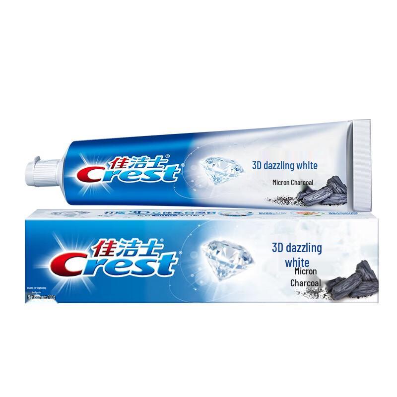 Crest 3D White Micro-Charcoal Toothpaste
Crest 3D White Micro-Charcoal Toothpaste