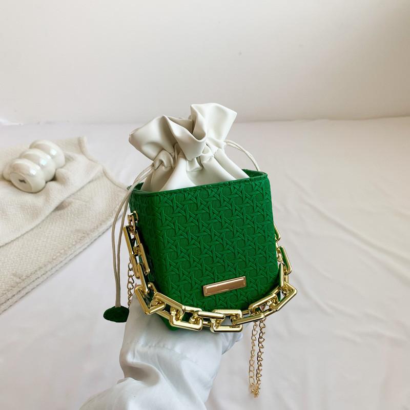 Street Fashion Pu Bucket Bag With Stylish Chain Strap For Women s Daily Wear зелений
Street Fashion Pu Bucket Bag With Stylish Chain Strap For Women s Daily Wear зелений