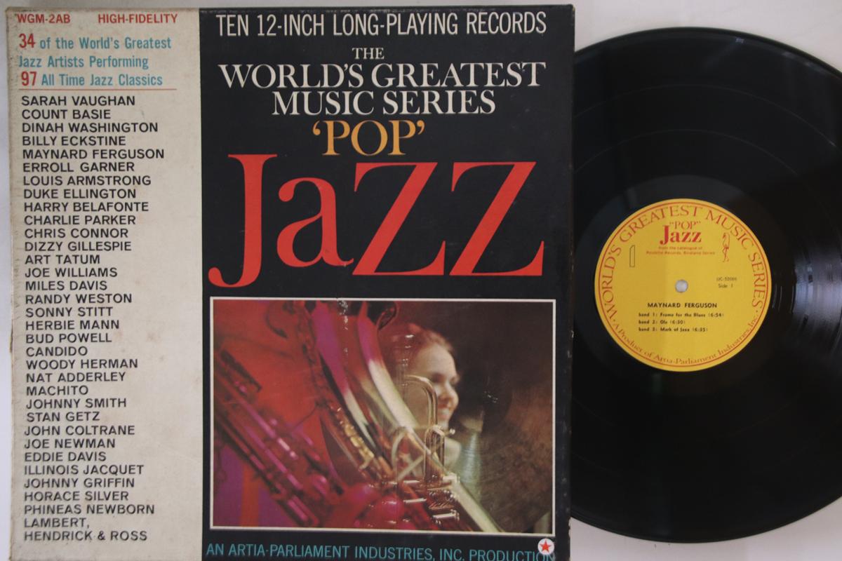 LP Record VARIOUS - World s Greatest Music Series: pop WGM2AB ROULETTE US Jazz Used
LP Record VARIOUS - World s Greatest Music Series: pop WGM2AB ROULETTE US Jazz Used