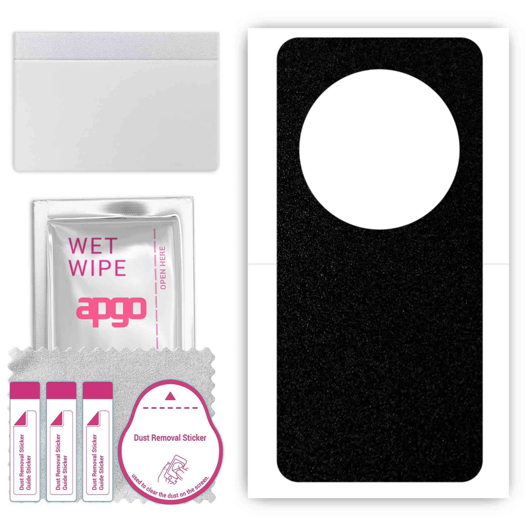 apgo Protective Skin Sticker for the back compatible with Xiaomi 13 Ultra, Wrap Film, Foil, Vinyl - Pattern Matte Black
apgo Protective Skin Sticker for the back compatible with Xiaomi 13 Ultra, Wrap Film, Foil, Vinyl - Pattern Matte Black