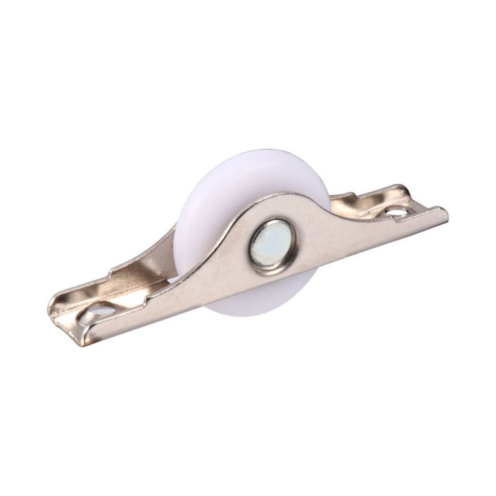 Железный нижний ролик для раздвижной двери, нейлоновое колесо для двери с пазом, портативные ролики для амбарной двери, рабочий 2