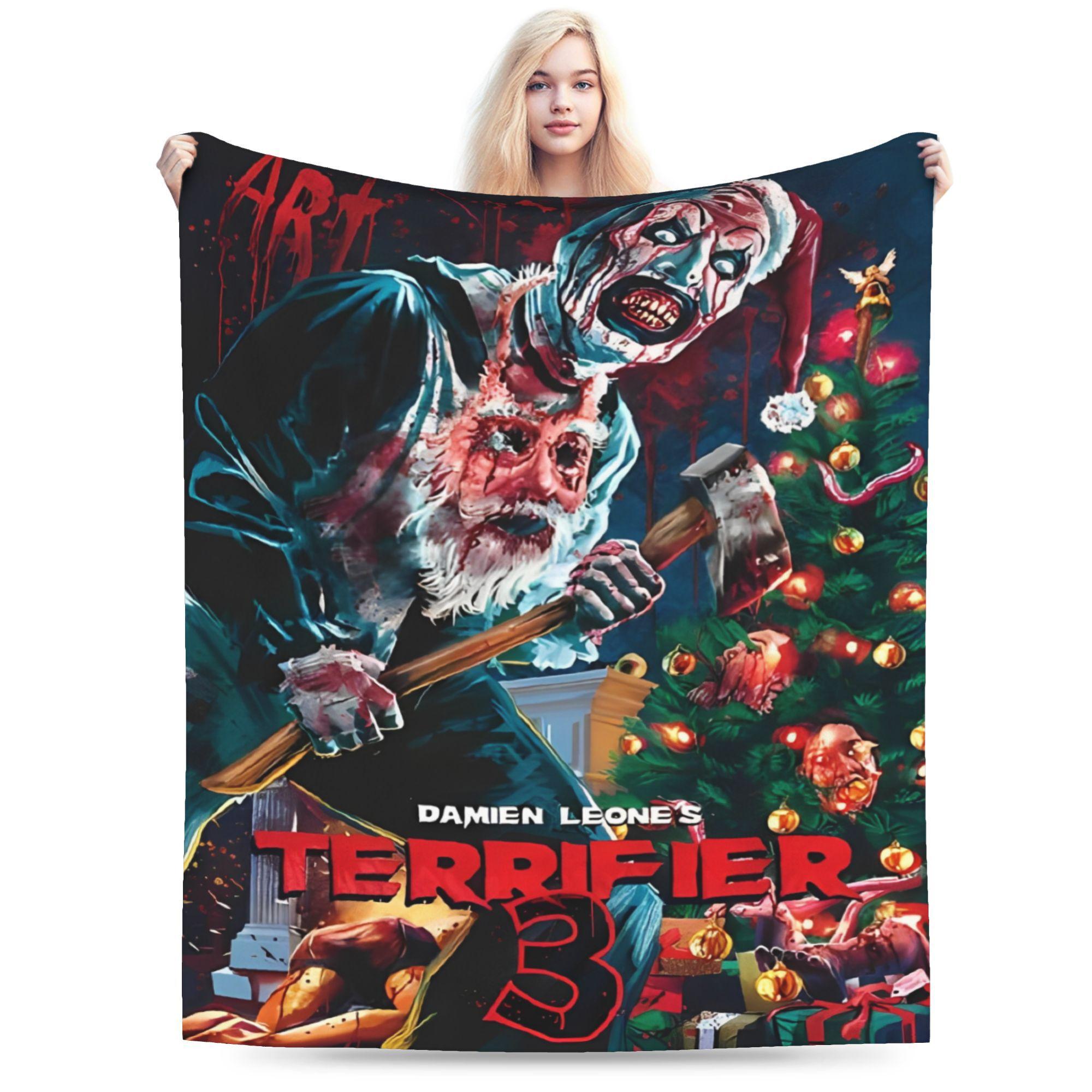 Terrifier 3 Accessories Blanket Lightweight Thin Fleece Throw Blankets Relax Quilt 130x150cm
Terrifier 3 Accessories Blanket Lightweight Thin Fleece Throw Blankets Relax Quilt 130x150cm