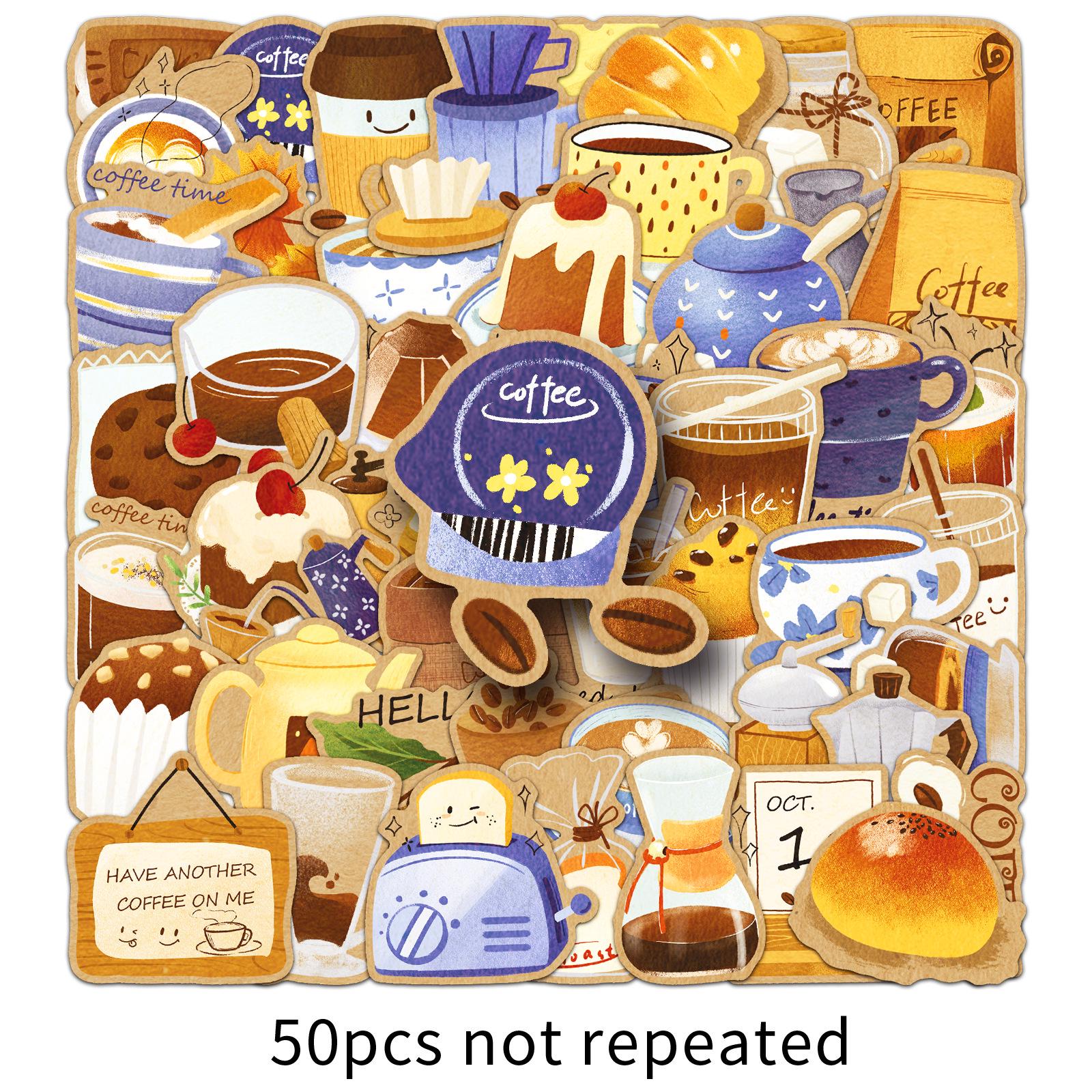 50 Coffee-Themed Waterproof Stickers for DIY: Phone Cases, Journals, Laptops, and More
50 Coffee-Themed Waterproof Stickers for DIY: Phone Cases, Journals, Laptops, and More
