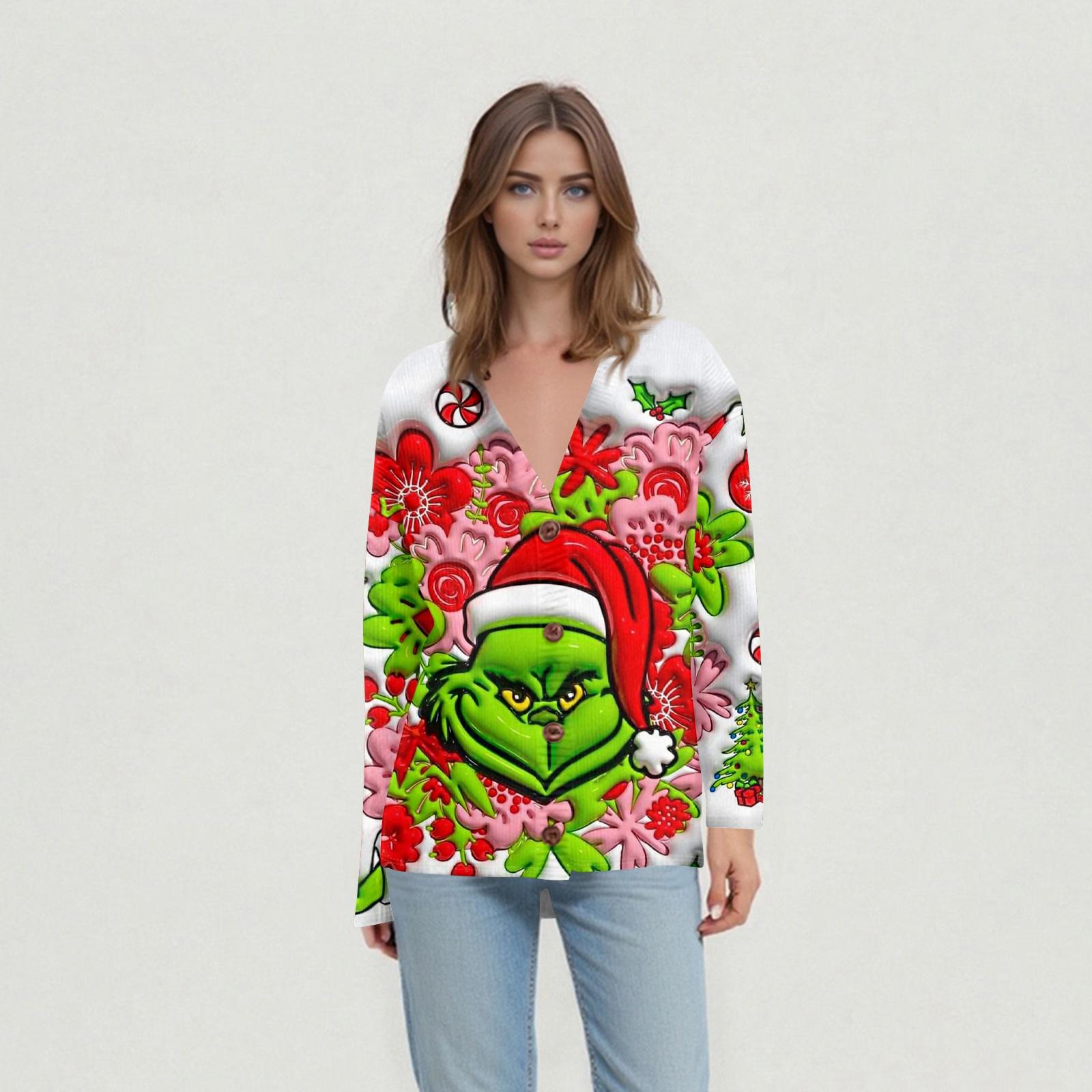 Женские повседневные топы на каждый день Вязаный кардиган-жакет XXL
Женские повседневные топы на каждый день Вязаный кардиган-жакет XXL