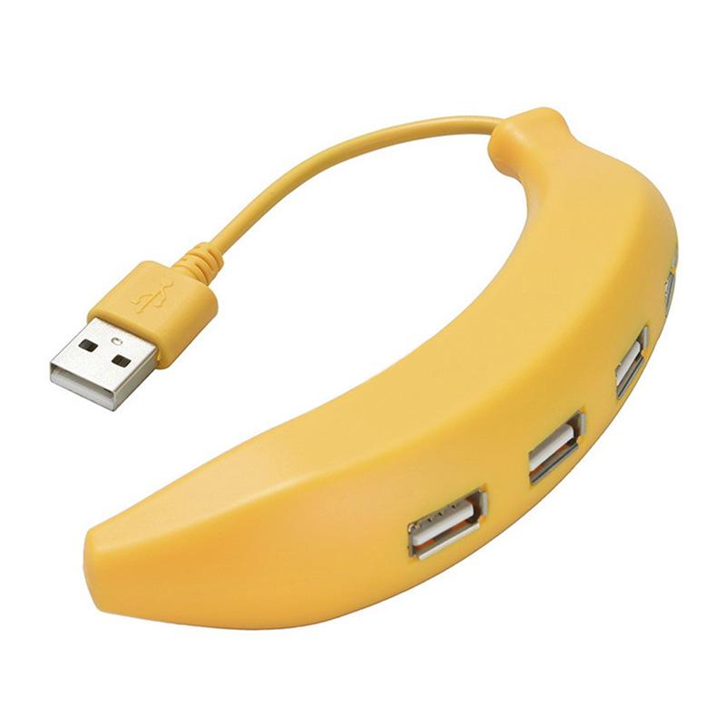 4-Port USB 2.0 Banana Hub Splitter Extender
4-Port USB 2.0 Banana Hub Splitter Extender