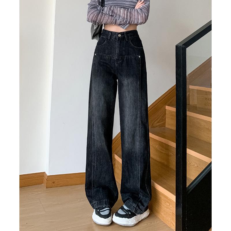 2024 Women s Plus Size Fleece-Lined Wide Leg Jeans - Winter Style, Loose Fit, Narrow Straight Floor-Length Pants S
2024 Women s Plus Size Fleece-Lined Wide Leg Jeans - Winter Style, Loose Fit, Narrow Straight Floor-Length Pants S