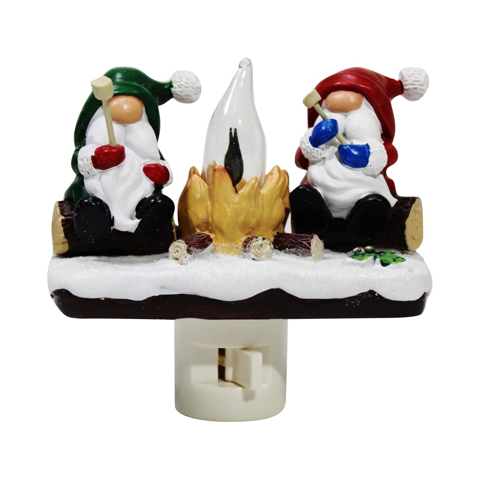 Christmas Gnome Bonfire Flashing Night Light - Plug-In Wall Novelty Lighting For Indoor Party Decorations Holiday Gift For Family, Friends One Size
Christmas Gnome Bonfire Flashing Night Light - Plug-In Wall Novelty Lighting For Indoor Party Decorations Holiday Gift For Family, Friends One Size