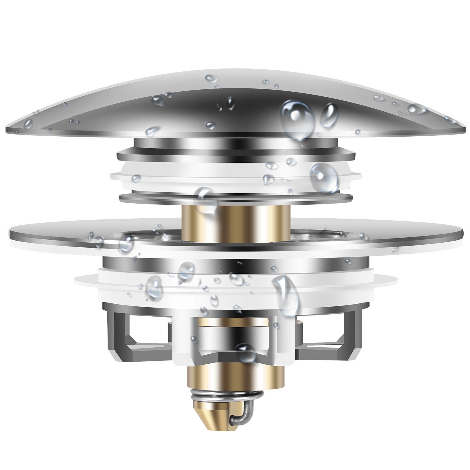 Bathtub Drain Filter Pop Up Sink Drain Stainless Steel Washbasin Plug and Cover Anti-Clogging Stopper Tub Kitchen Sink Strainer серебряный
Bathtub Drain Filter Pop Up Sink Drain Stainless Steel Washbasin Plug and Cover Anti-Clogging Stopper Tub Kitchen Sink Strainer серебряный